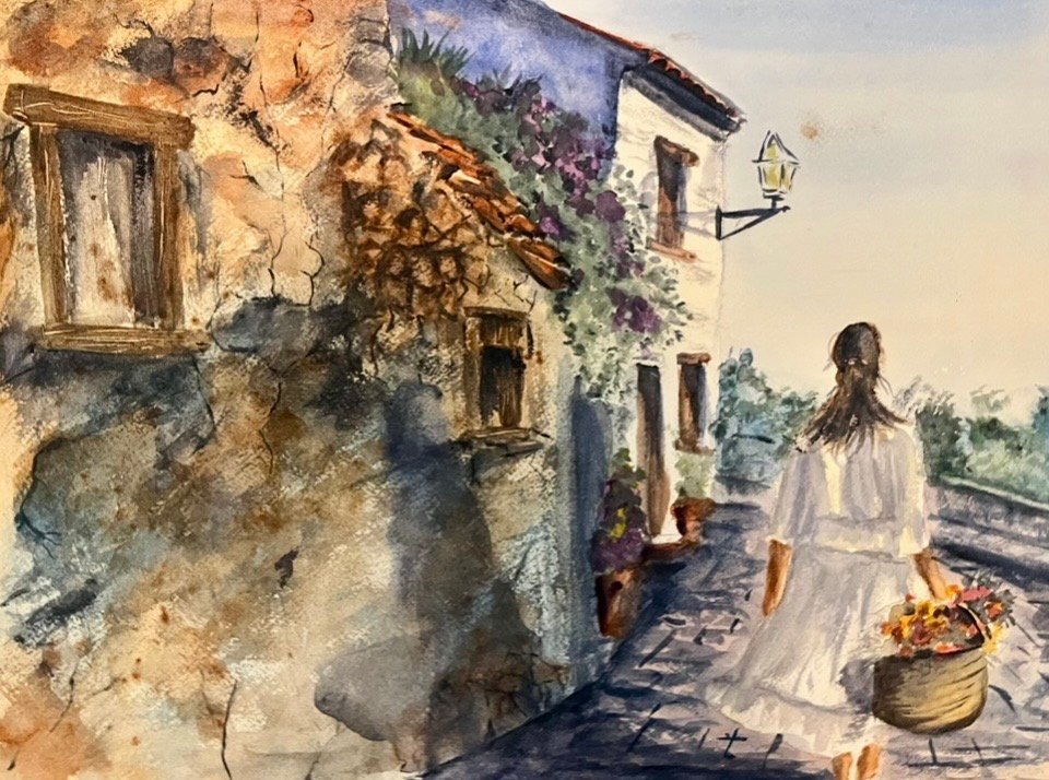 Italian scenery by Oscars Art 