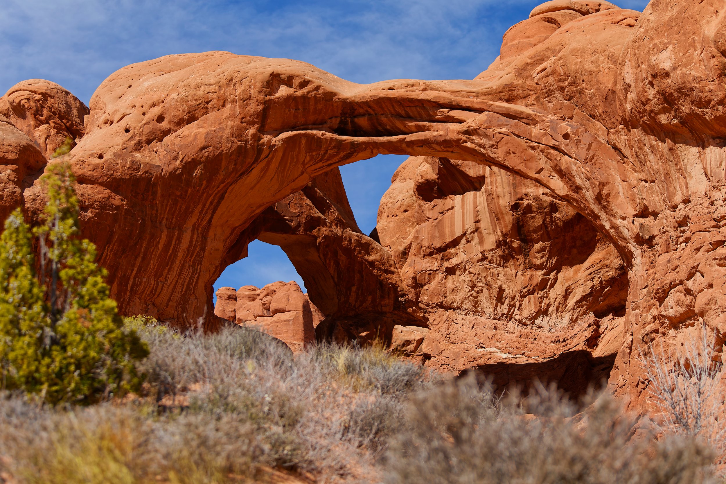 2015 ut double arch hike IMG 0370 by Taylor Ehat Photography