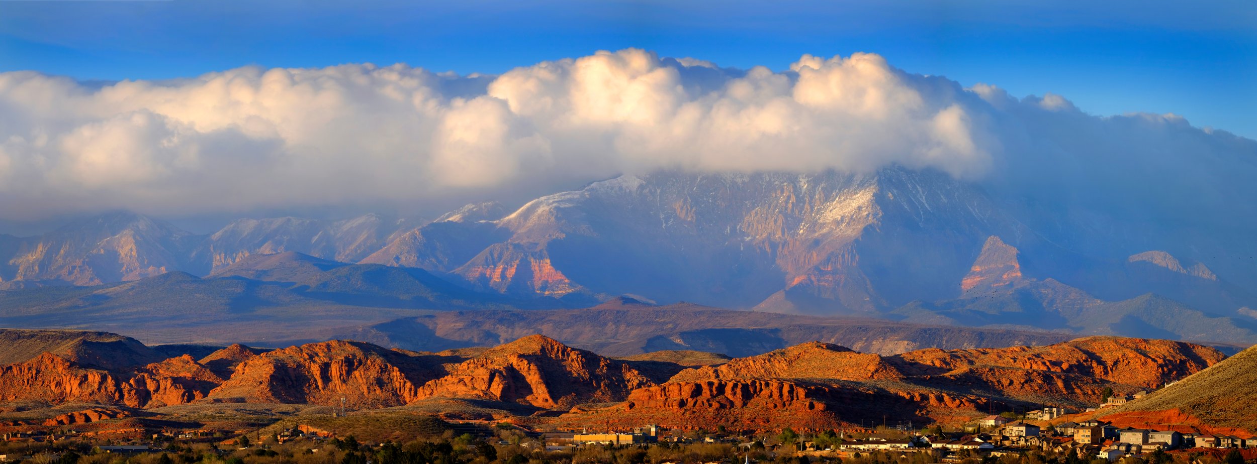 Saint George Utah Contrast by Utah Print Vault