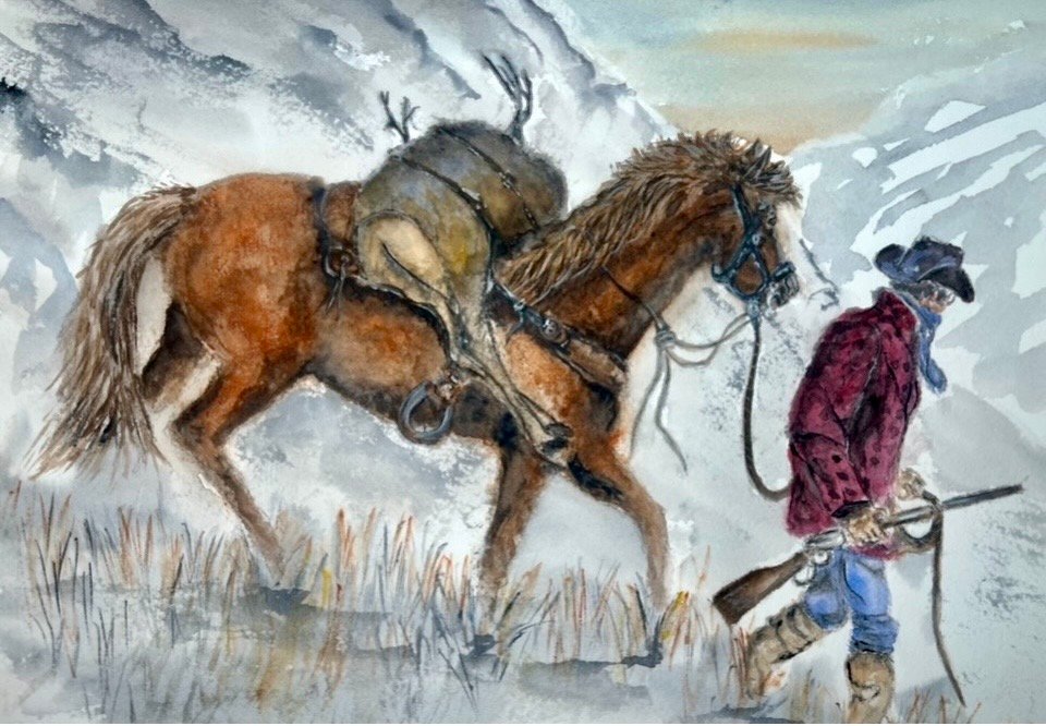 Deer hunter by Oscars Art 