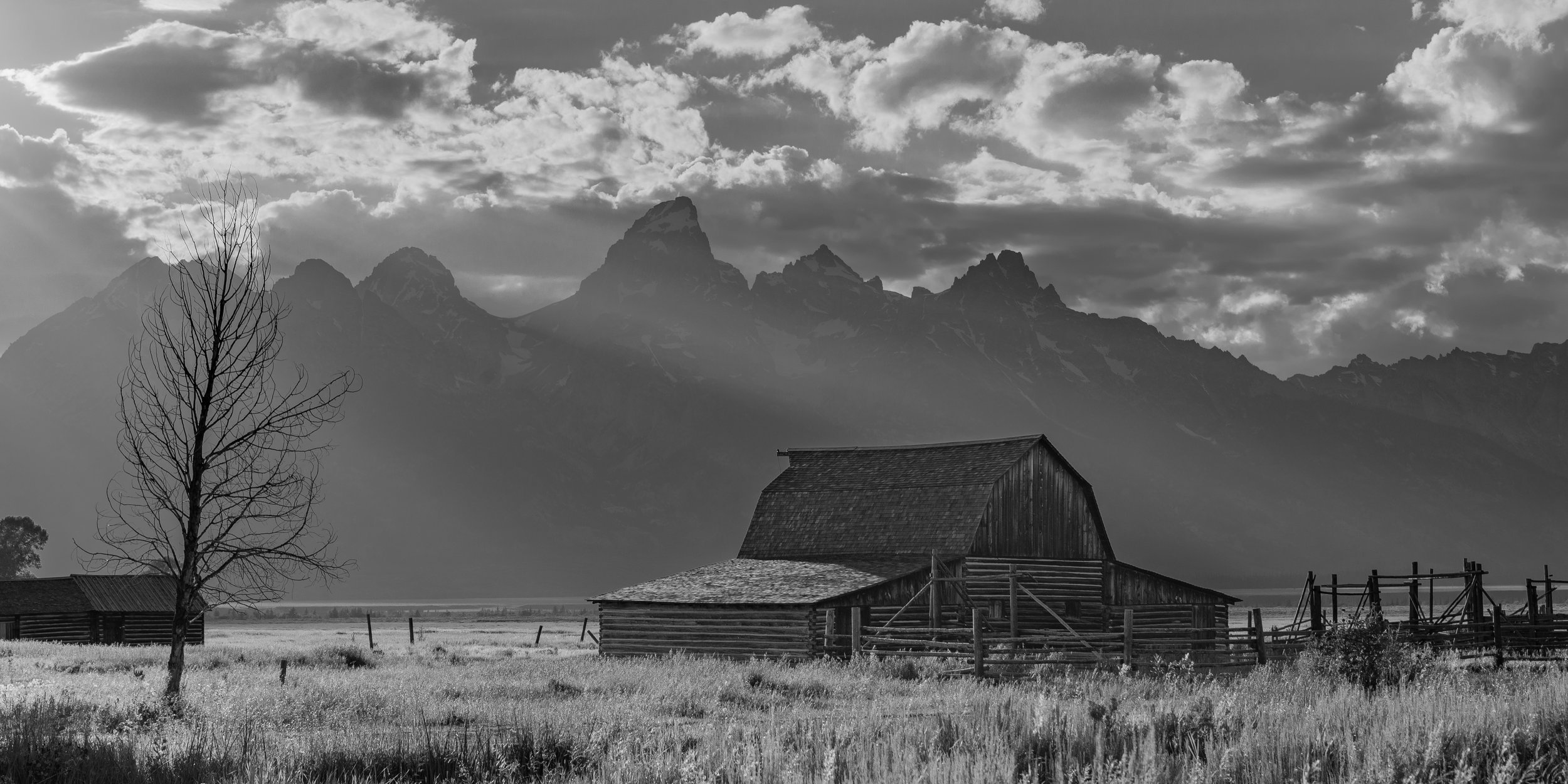 Sun Streaks on Mormon Row by Clay Cammack Photography