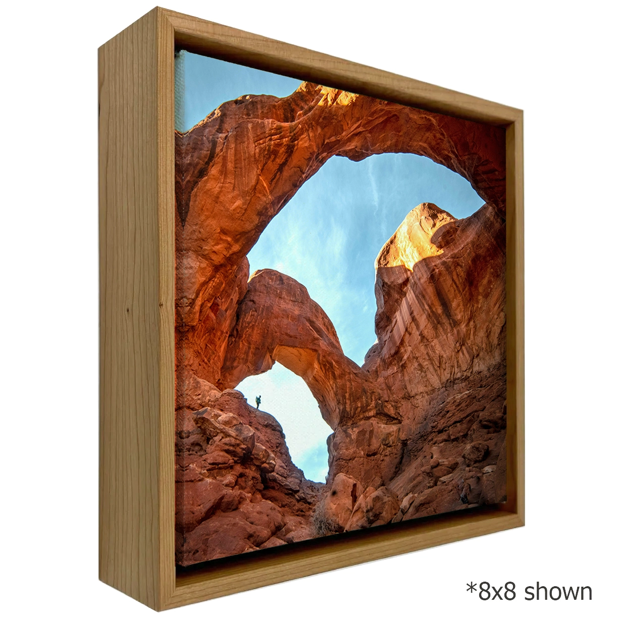 Float - Cumberland Natural Cherry 589112 frame sample