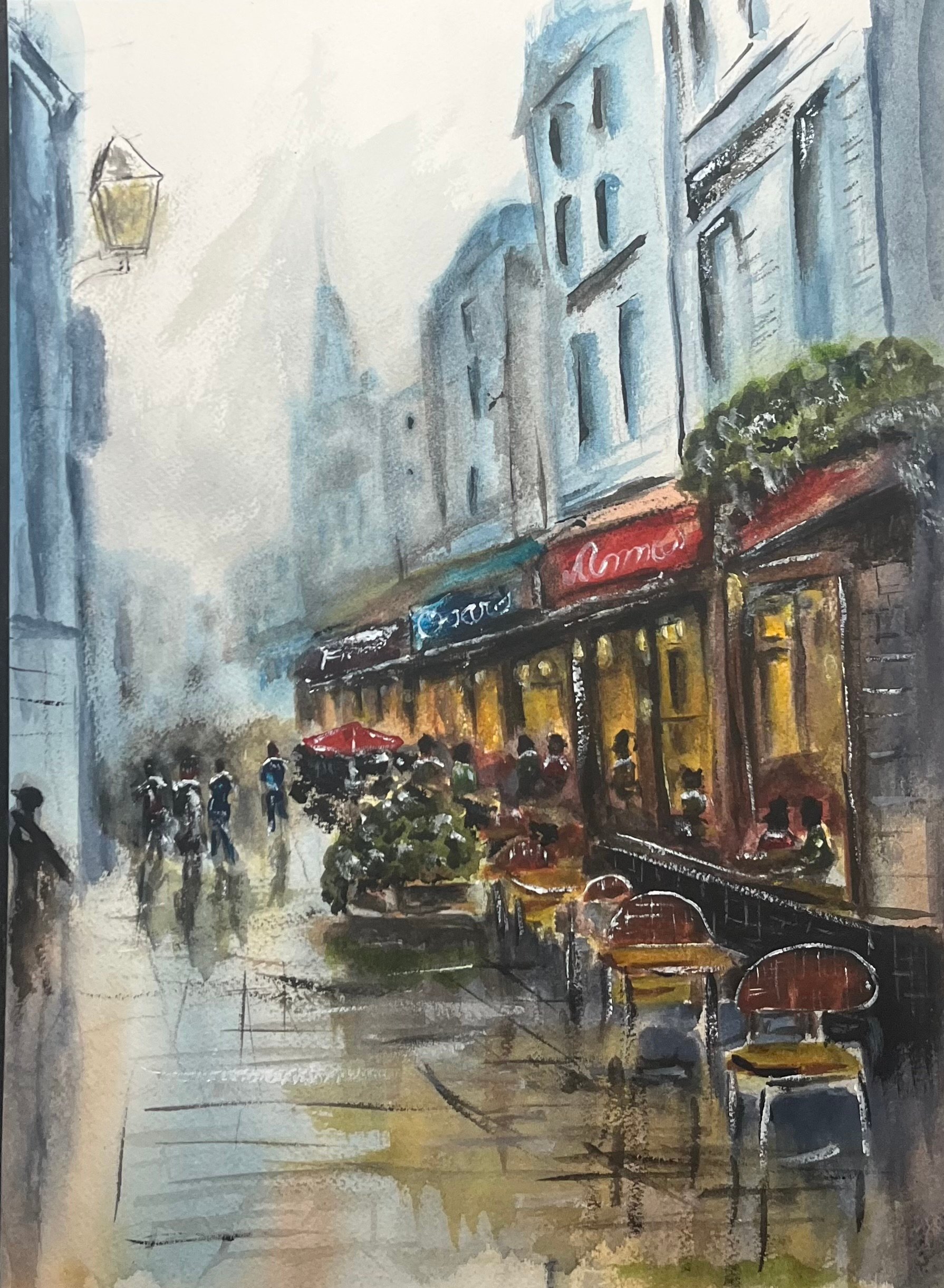 Italy scene by Oscars Art 