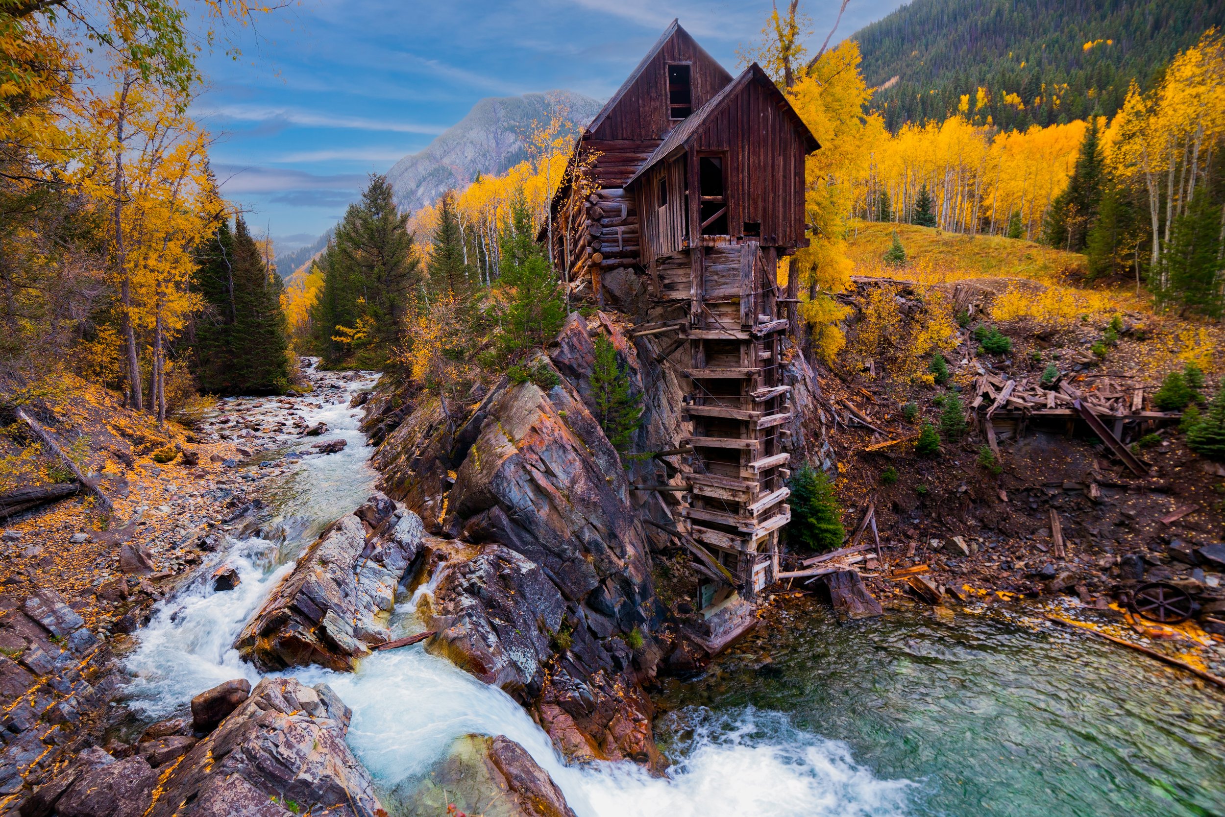 Fall at the Mill #2 1 Edit Edit by Bob Coorsen Photography