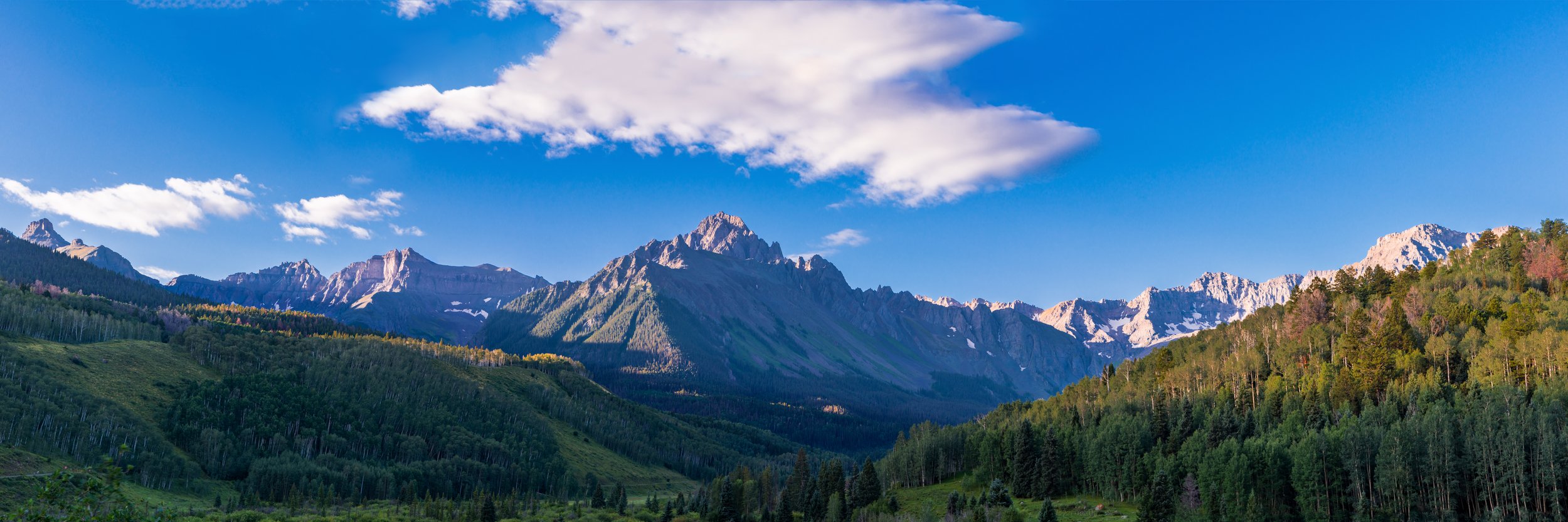Sneffels Summer Panorama by Clay Cammack Photography