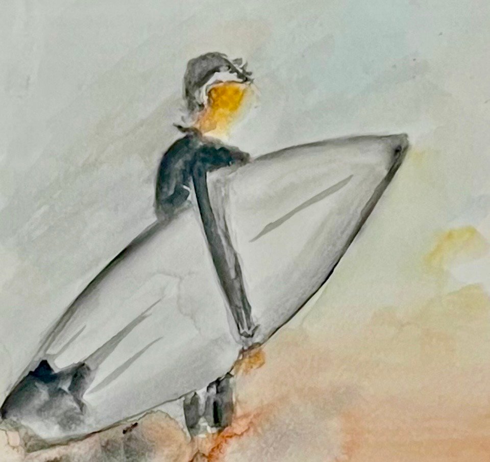 Surfer by Oscars Art 