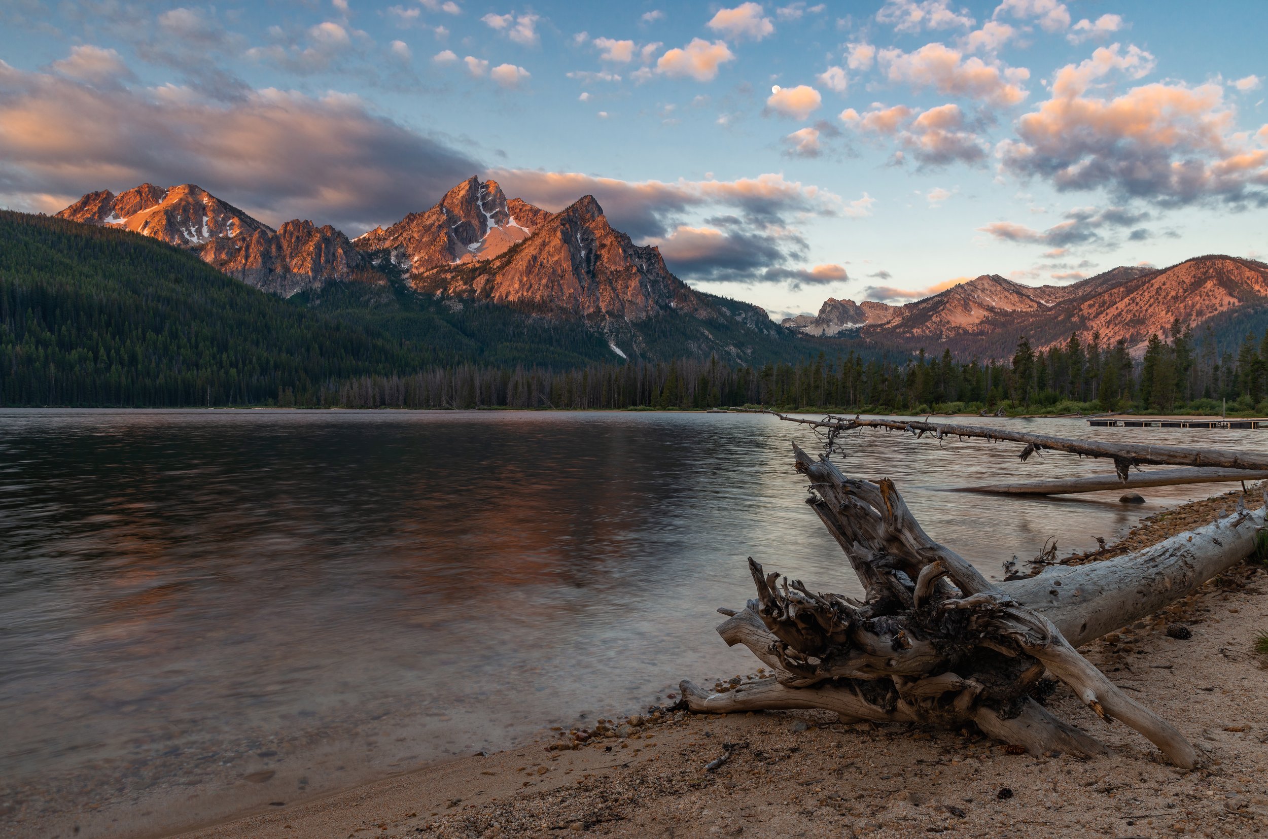 Stanley Lake Sunrise by Clay Cammack Photography