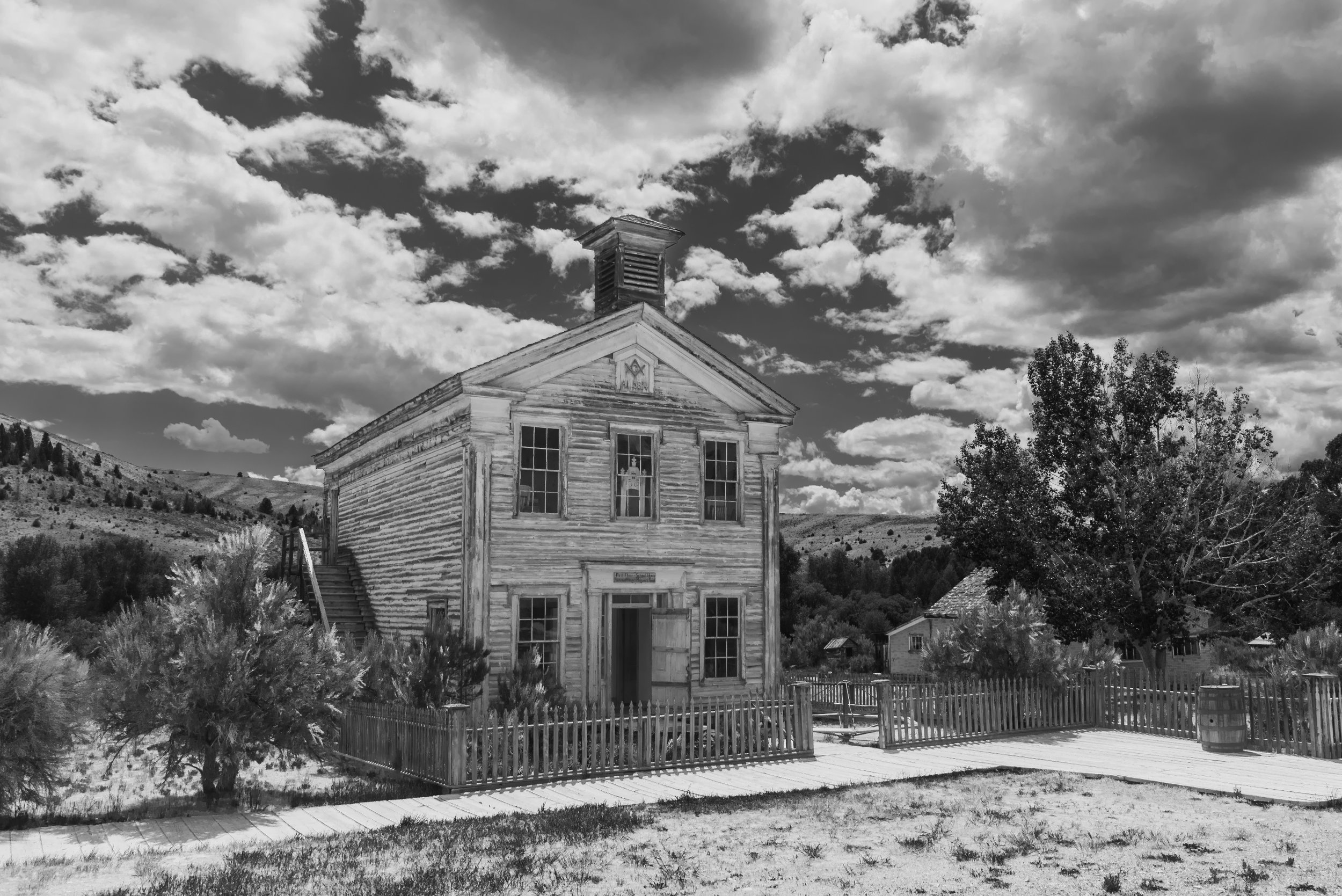 Bannack Schoolhouse by Clay Cammack Photography