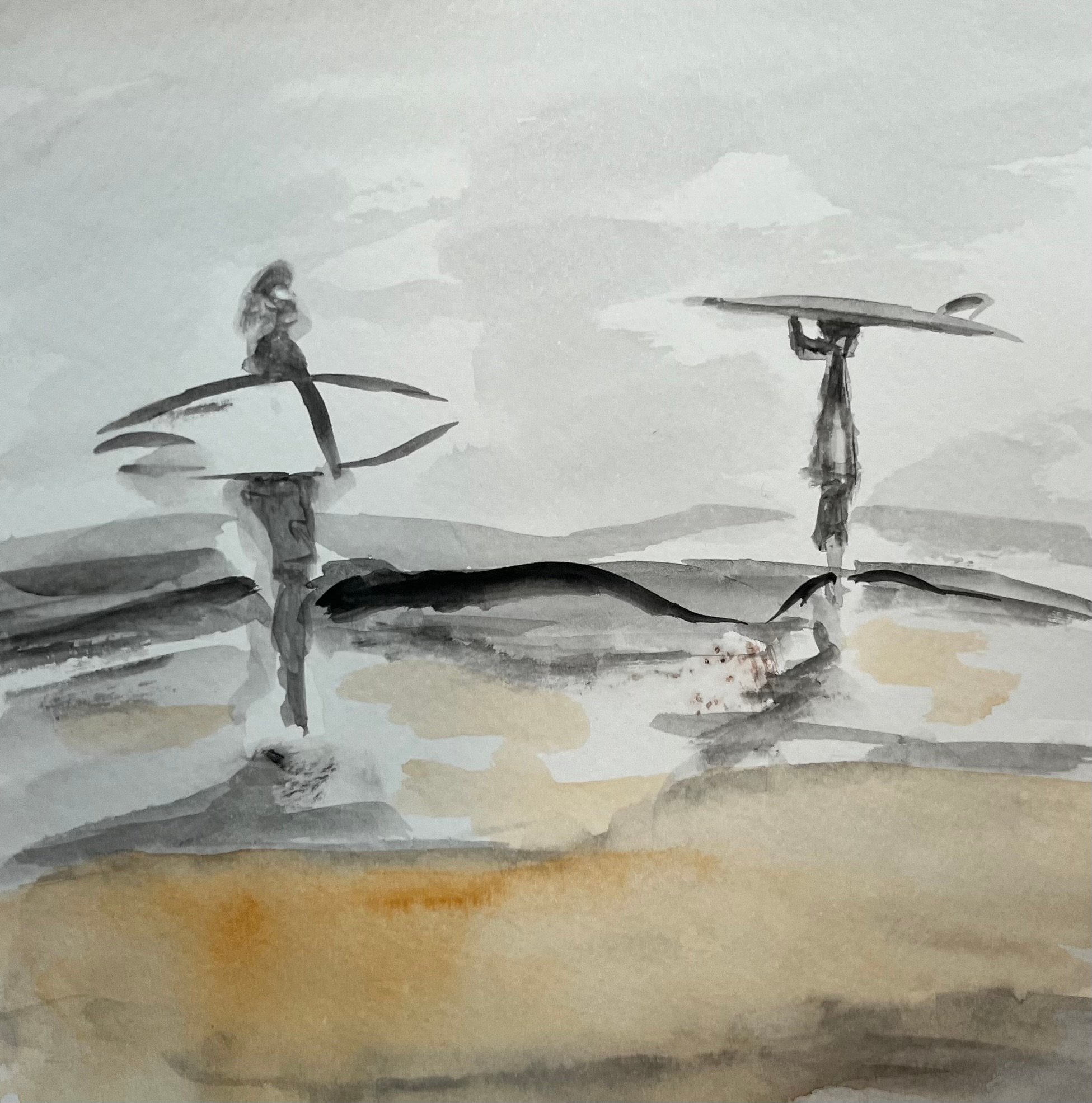 Mexico surf session by Oscars Art 