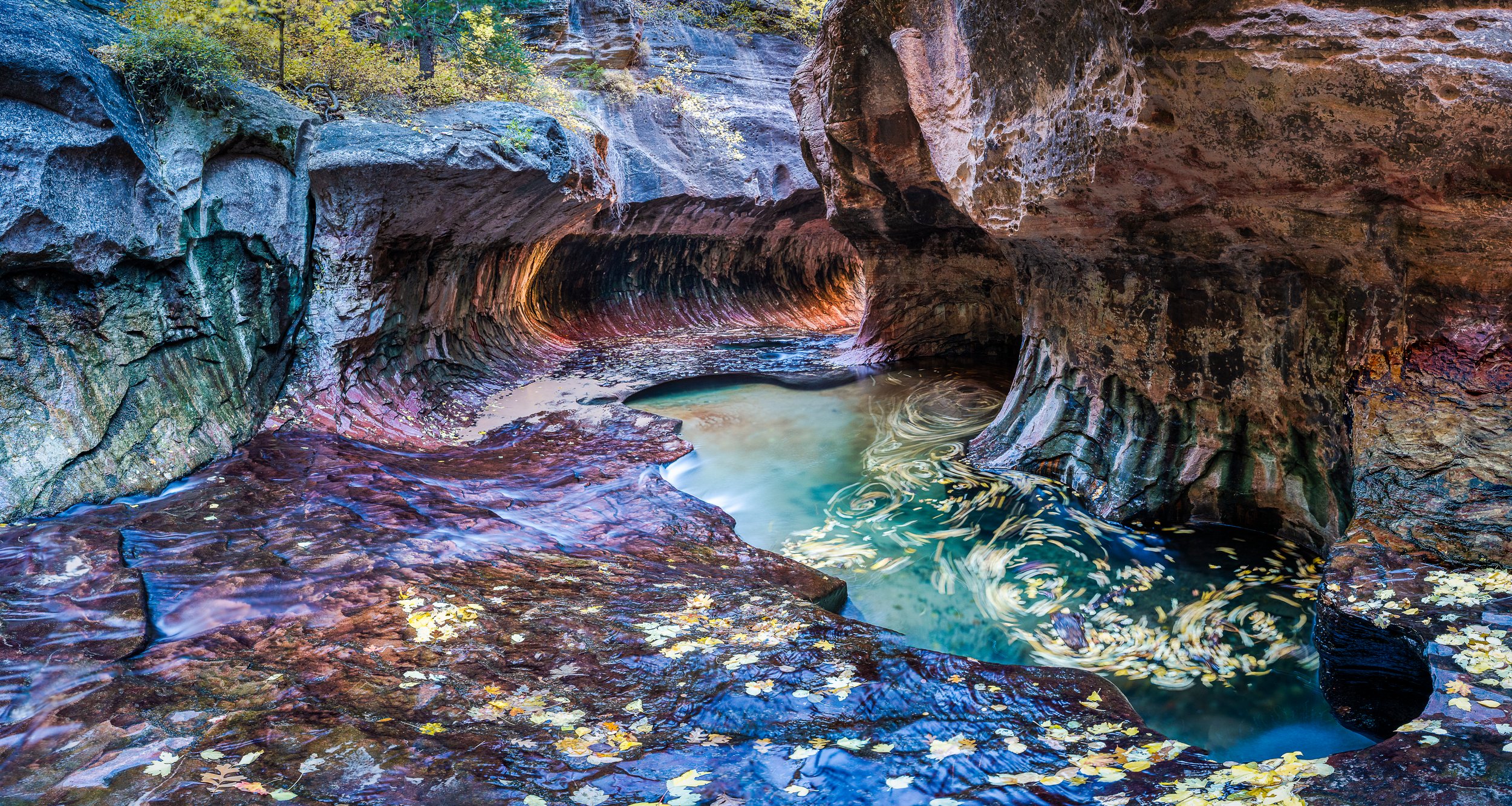 Subway in fall by ZCC Photography