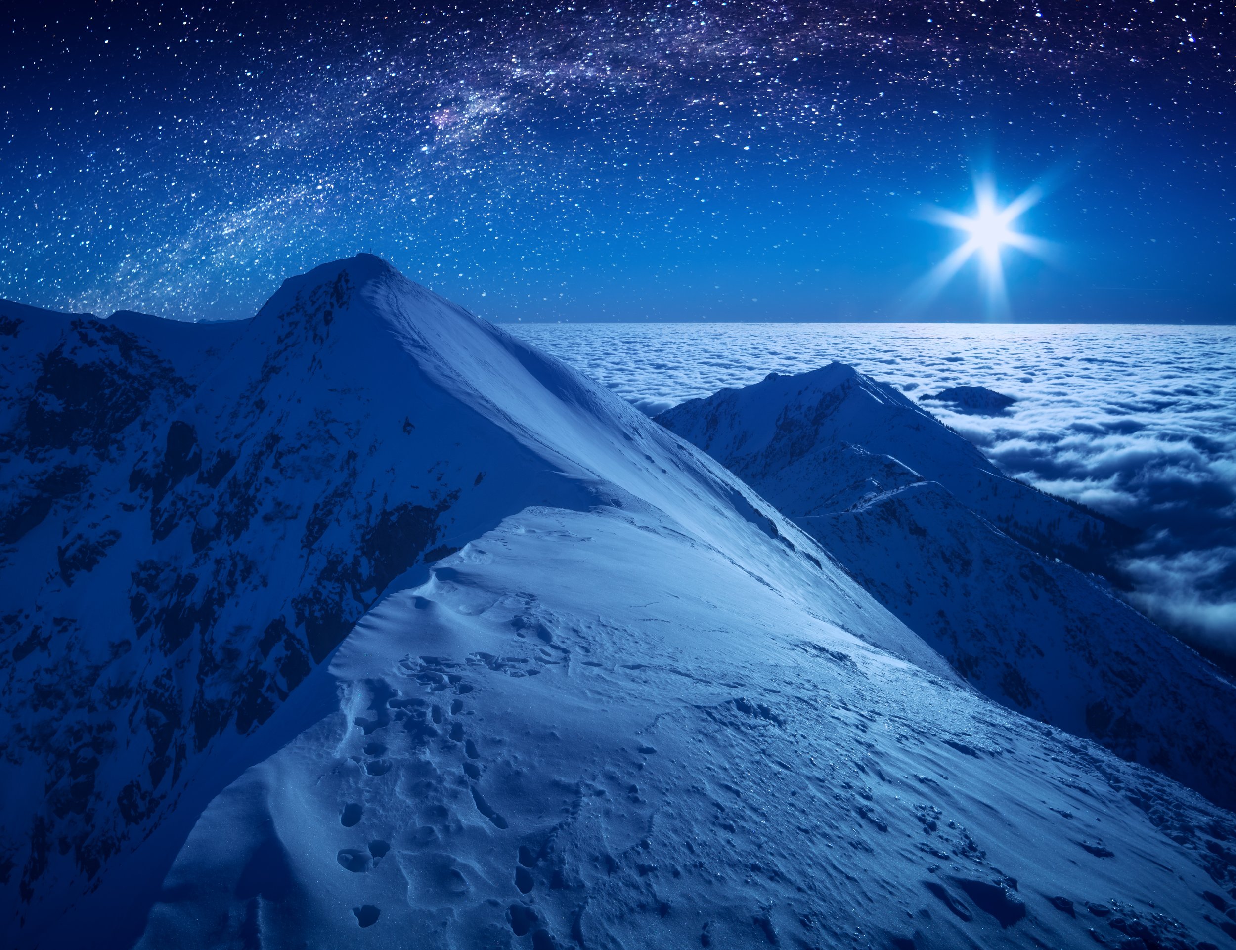 Ocean of Clouds by Utah Print Vault