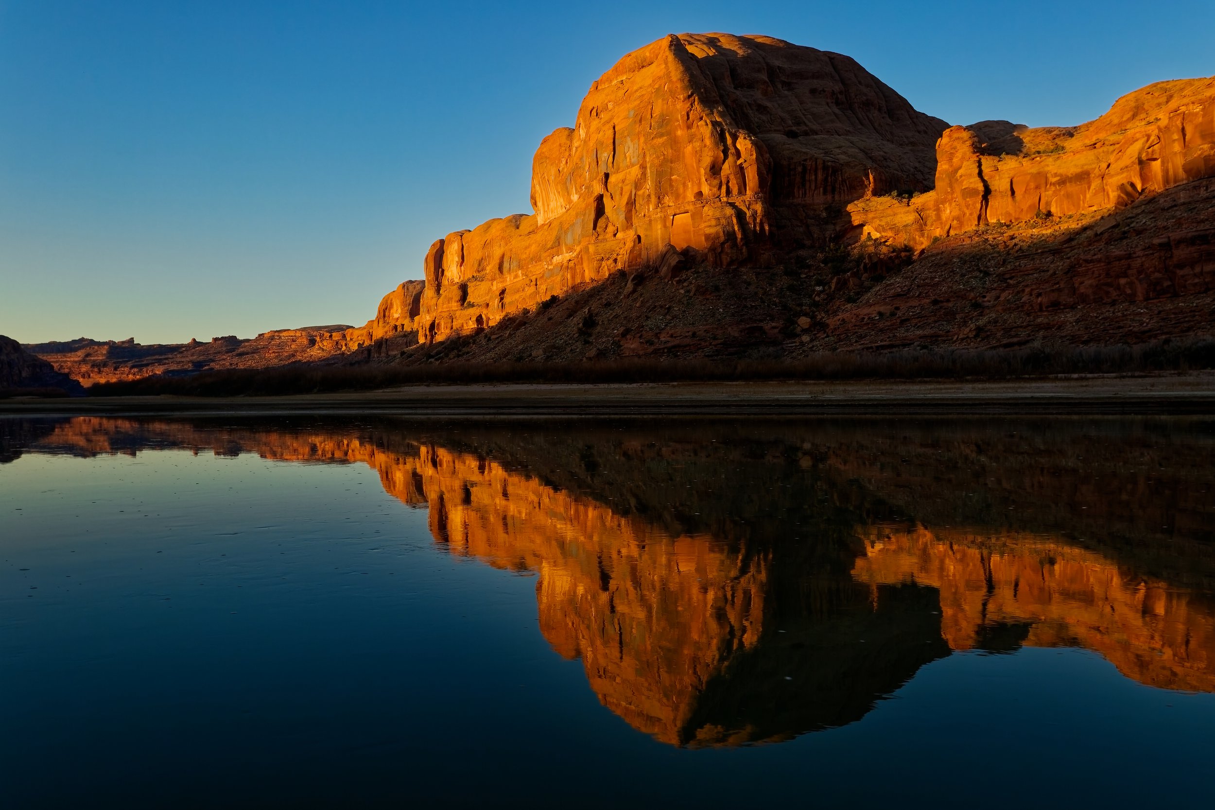 utah colorado river reflections 2A2B3924 by Taylor Ehat Photography