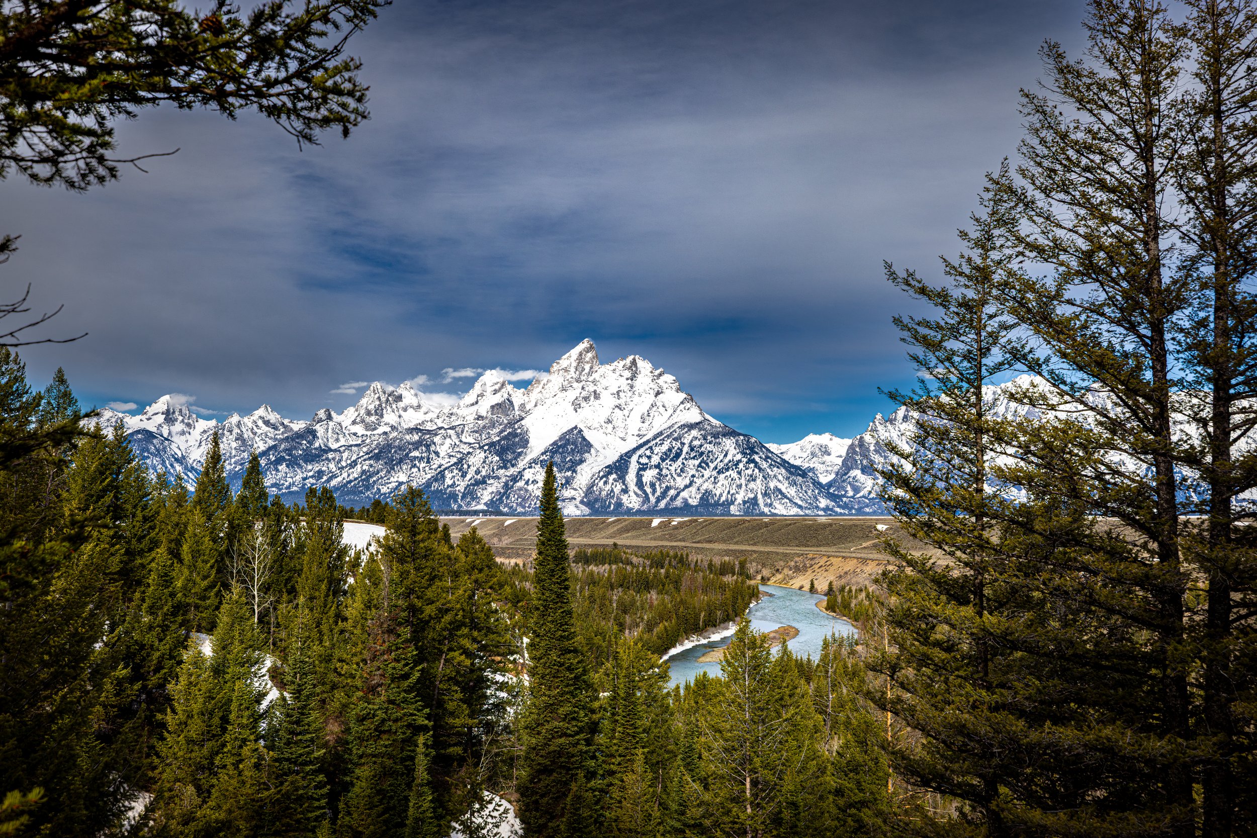 Wyoming Ansel Adams color by Lar's Photos