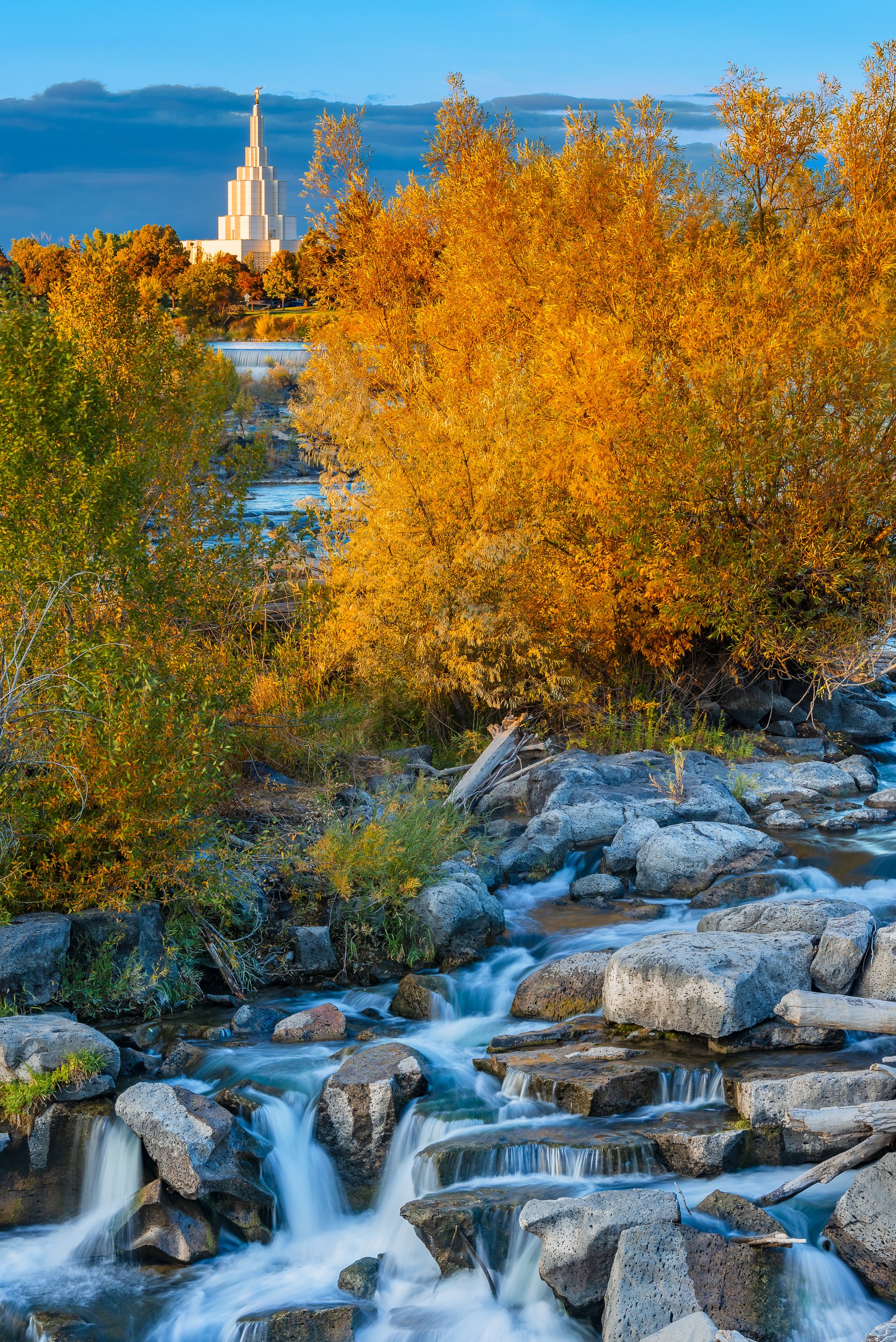 Fall on the Falls by Clay Cammack Photography