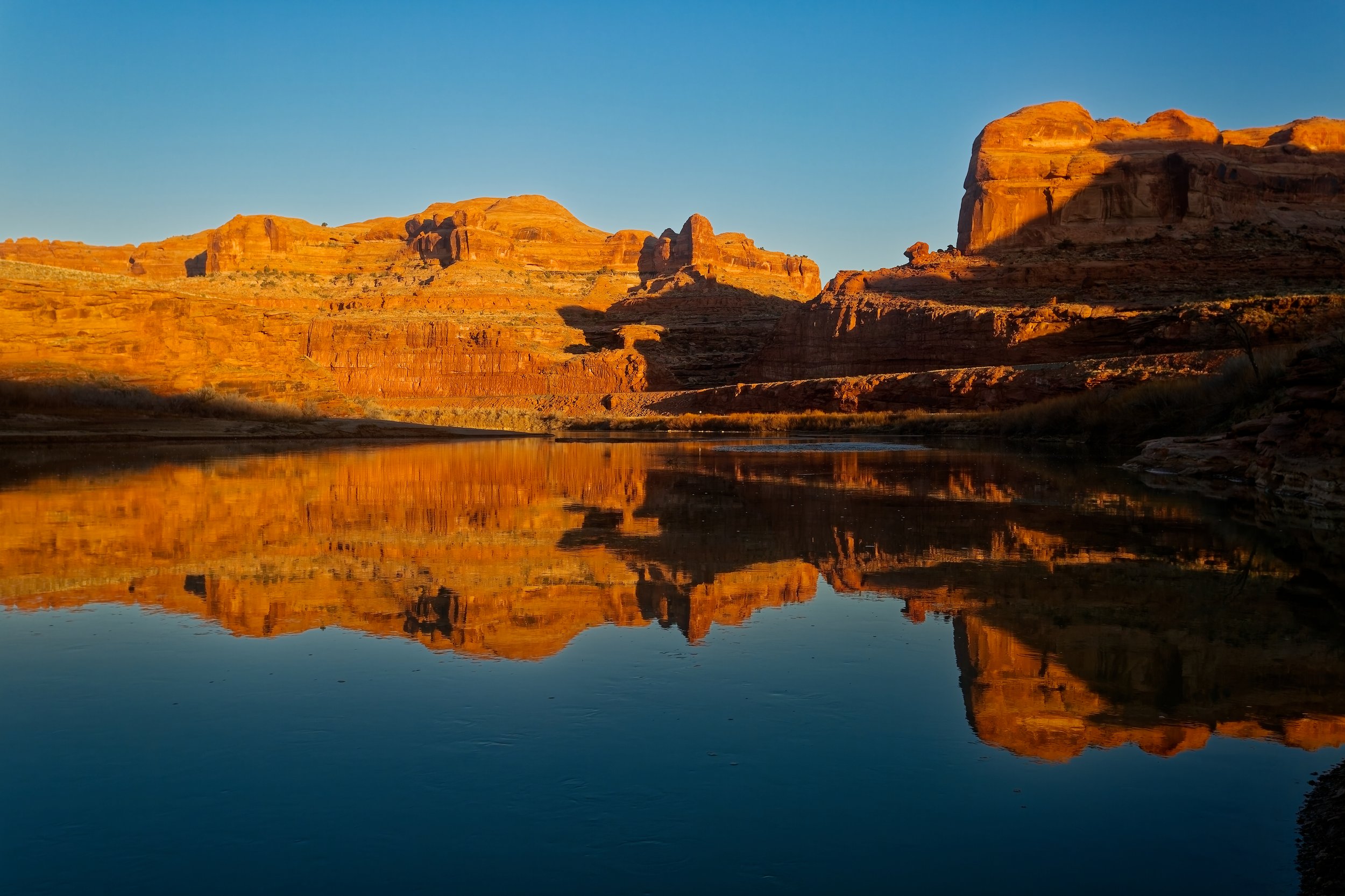 utah colorado river reflections 2A2B3973 by Taylor Ehat Photography
