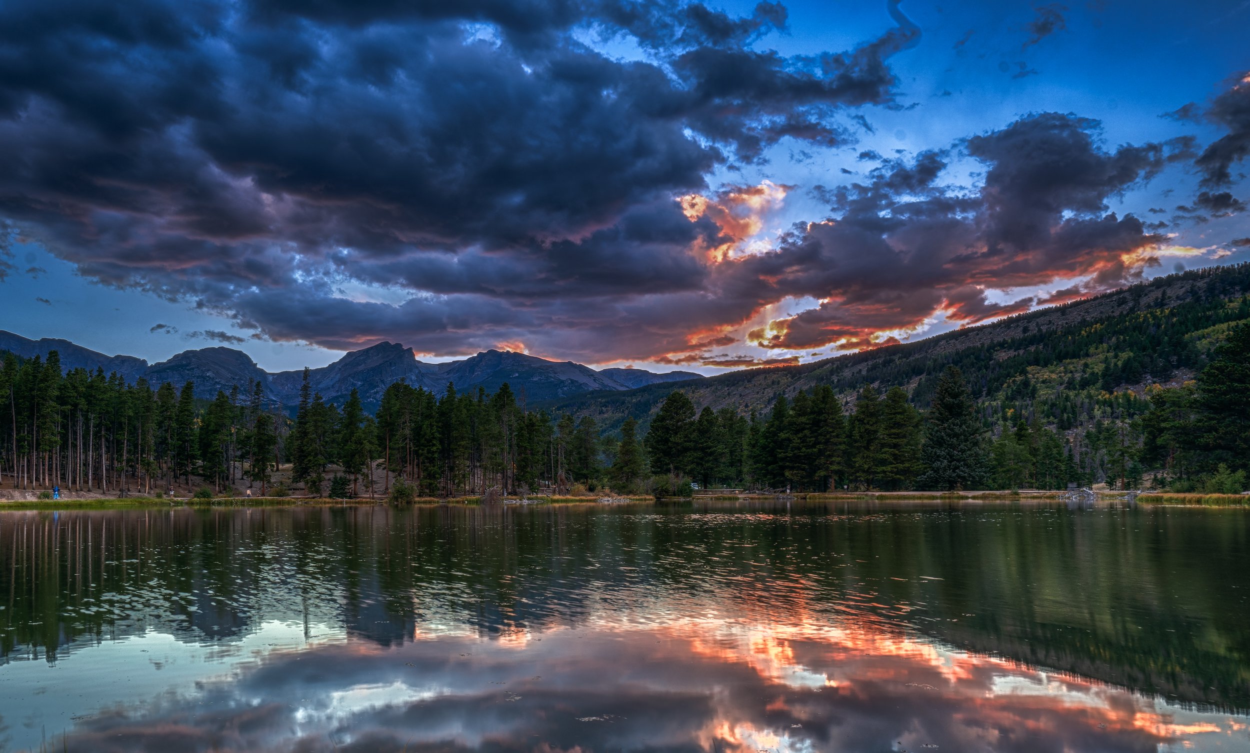 Sprauge Lake Sunset 1 Edit Edit by Bob Coorsen Photography