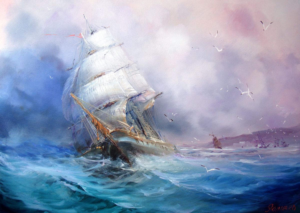 Sail Away by Utah Print Vault