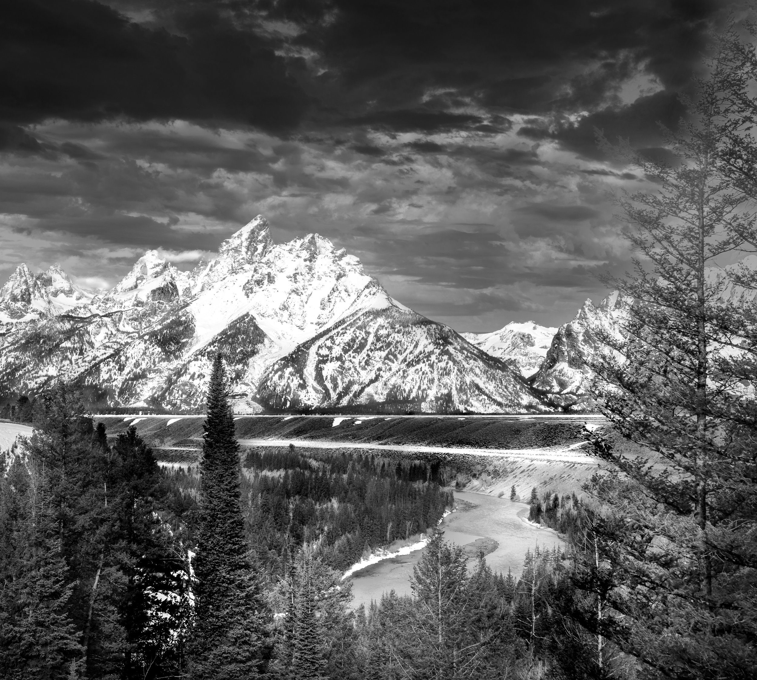 Wyoming Ansel Adams by Lar's Photos