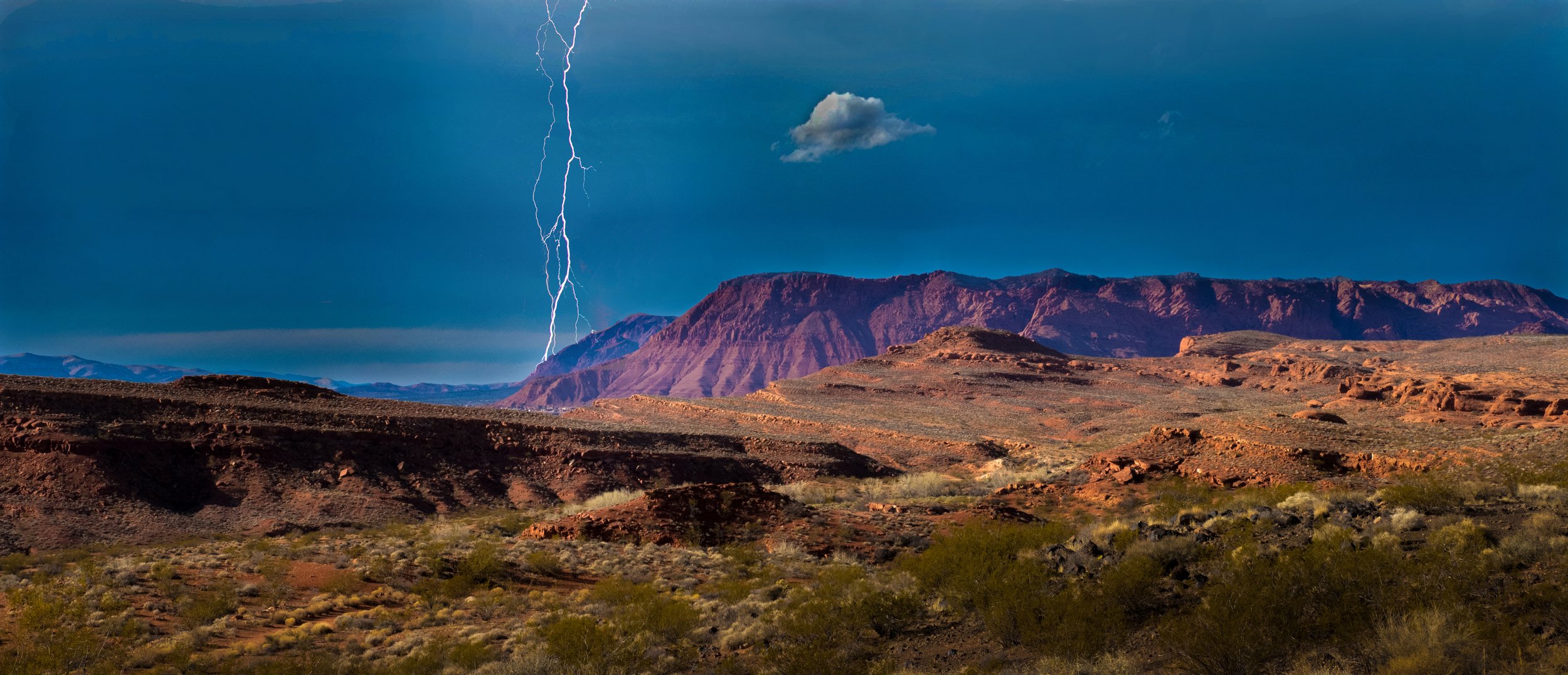 Utah Snow Cyn by Lar's Photos