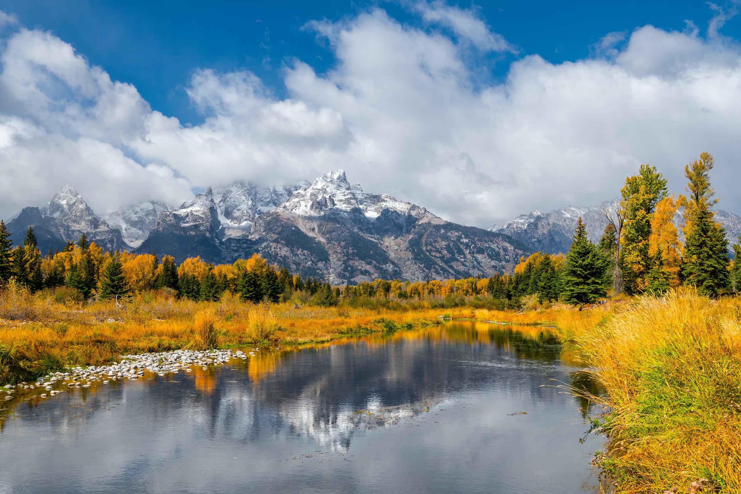 Fall at Schwabacher Landing by Clay Cammack Photography