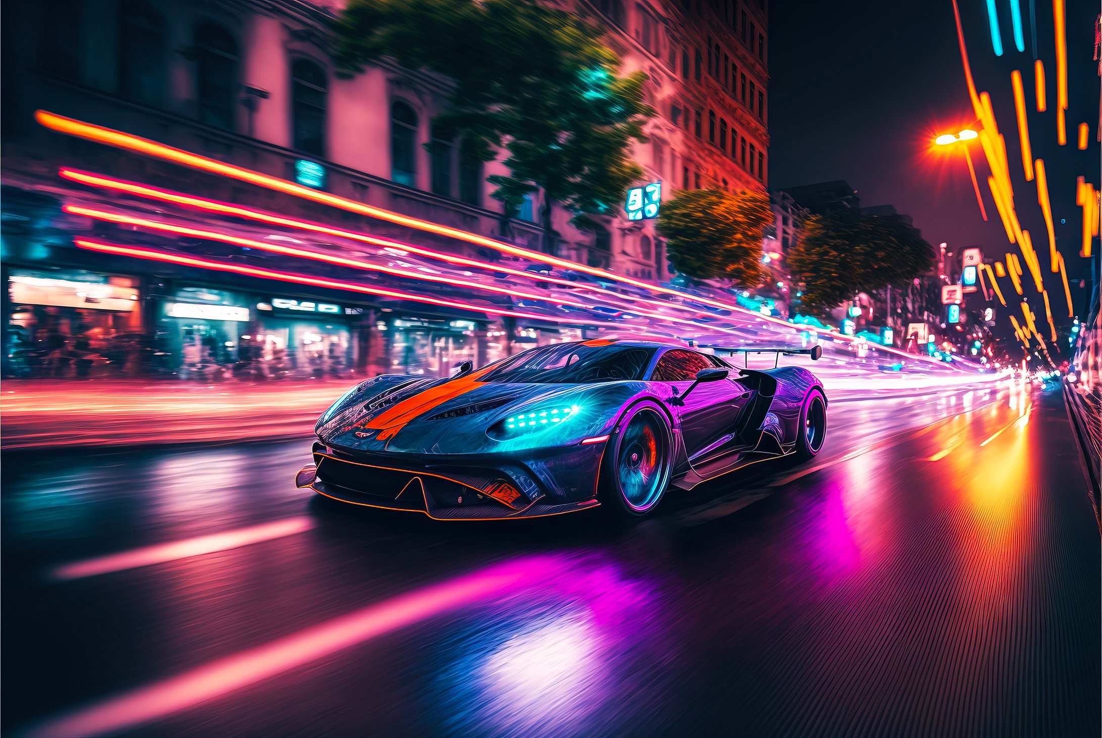 Neon Lines by Utah Print Vault